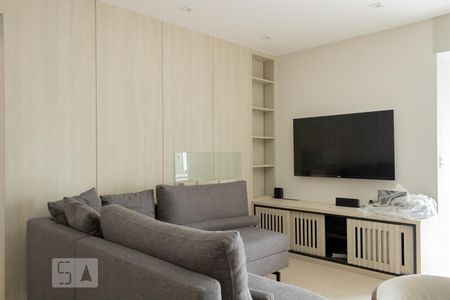 Sala de apartamento para alugar com 1 quarto, 72m² em Indianópolis, São Paulo