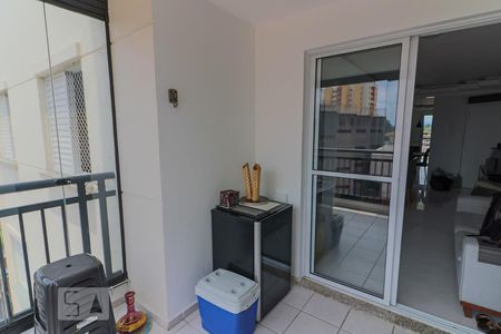 Varanda Gourmet de apartamento à venda com 2 quartos, 66m² em Vila Gomes, São Paulo