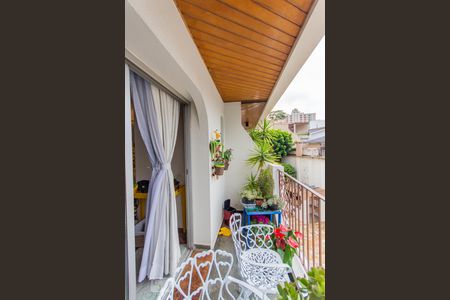 Varanda da Sala de apartamento à venda com 3 quartos, 150m² em Vila Valparaíso, Santo André