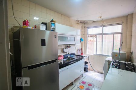 Cozinha de apartamento à venda com 2 quartos, 56m² em Taquara, Rio de Janeiro