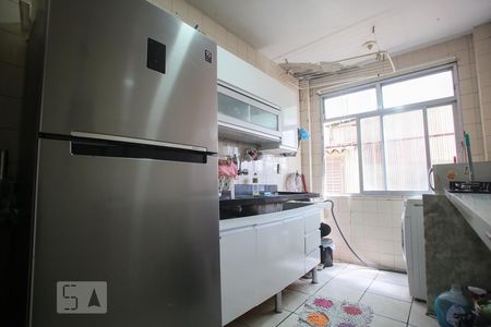 Cozinha de apartamento à venda com 2 quartos, 56m² em Taquara, Rio de Janeiro