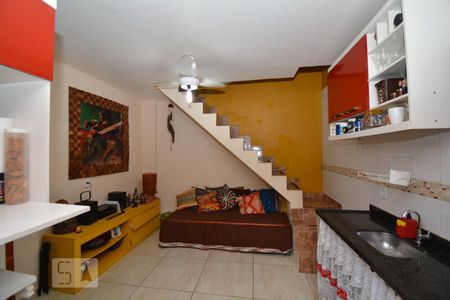 Sala/Cozinha de casa para alugar com 1 quarto, 60m² em Méier, Rio de Janeiro