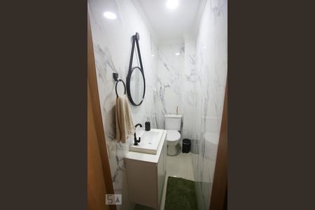 Lavabo de casa de condomínio à venda com 3 quartos, 85m² em Curicica, Rio de Janeiro