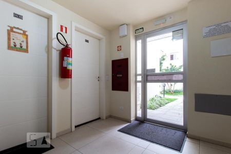 Hall de Entrada - Apartamento de apartamento para alugar com 1 quarto, 49m² em Santa Quiteria, Curitiba