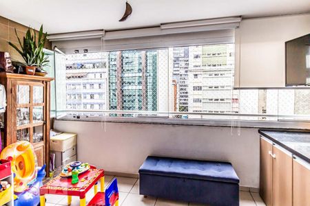 Varanda de kitnet/studio à venda com 1 quarto, 39m² em Bela Vista, São Paulo