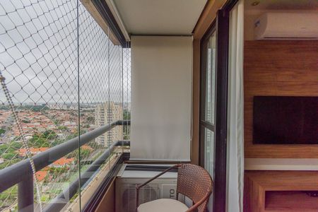 Varanda da Sala de apartamento para alugar com 3 quartos, 77m² em Parque Prado, Campinas