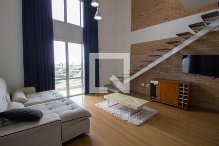 Sala de apartamento para alugar com 1 quarto, 82m² em Parque Campolim, Sorocaba