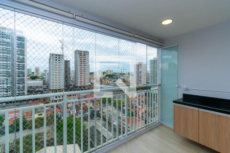 Varanda da Sala de apartamento para alugar com 2 quartos, 44m² em Vila Prudente, São Paulo