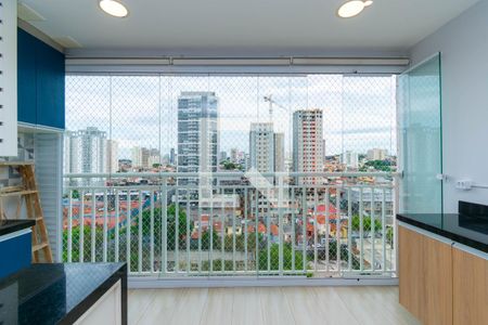 Varanda da Sala de apartamento para alugar com 2 quartos, 44m² em Vila Prudente, São Paulo