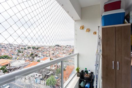 Varanda de apartamento à venda com 2 quartos, 55m² em Padroeira, Osasco