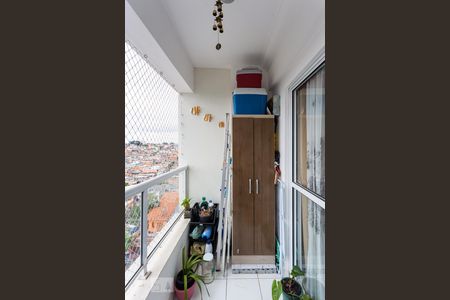 Varanda de apartamento à venda com 2 quartos, 55m² em Padroeira, Osasco