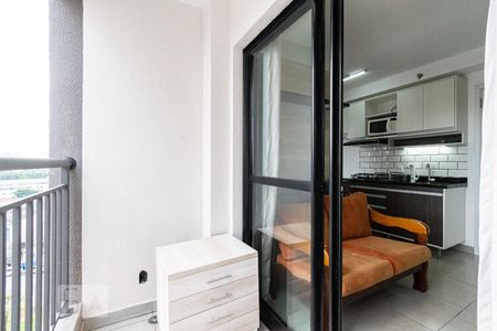 Sacada de apartamento para alugar com 1 quarto, 27m² em Mirandópolis, São Paulo