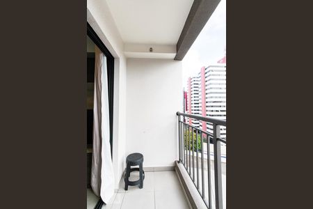 Sacada de apartamento para alugar com 1 quarto, 27m² em Mirandópolis, São Paulo