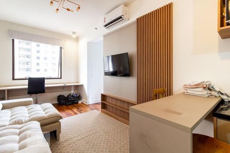 Sala de apartamento à venda com 1 quarto, 37m² em Itaim Bibi, São Paulo