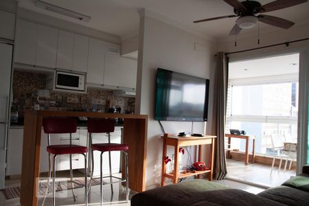 Sala de apartamento à venda com 2 quartos, 67m² em Centro, Campinas