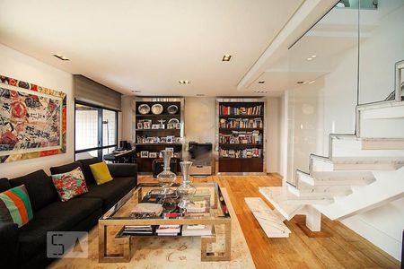 Sala de apartamento à venda com 4 quartos, 308m² em Jardim Morumbi, São Paulo