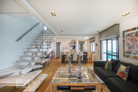 Sala de apartamento à venda com 4 quartos, 308m² em Jardim Morumbi, São Paulo