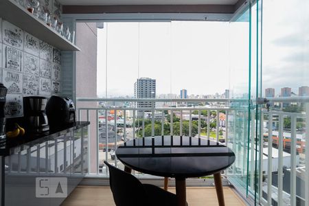 Varanda Integrada de apartamento para alugar com 1 quarto, 30m² em Parque Industrial Tomas Edson, São Paulo