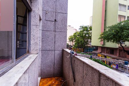 Varanda do Quarto 1 de apartamento à venda com 2 quartos, 75m² em Centro, Belo Horizonte