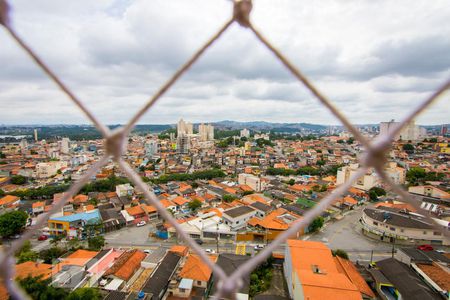 Vista da sala de apartamento para alugar com 2 quartos, 35m² em Parque São Vicente, Santo André