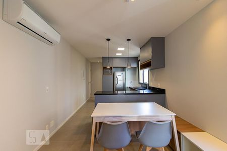 Sala de apartamento para alugar com 1 quarto, 46m² em Santa Cecilia, São Paulo