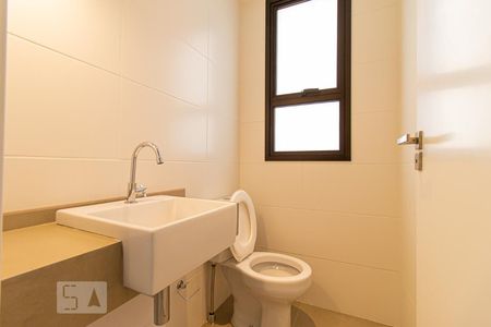 Lavabo de apartamento para alugar com 1 quarto, 46m² em Santa Cecilia, São Paulo