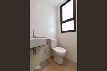 Lavabo de apartamento para alugar com 1 quarto, 46m² em Santa Cecilia, São Paulo