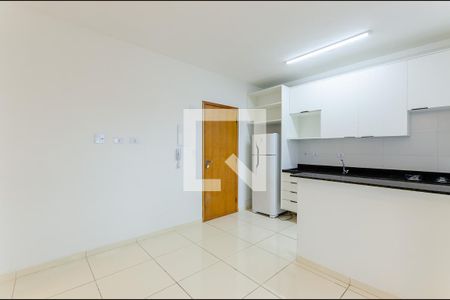 Sala de apartamento para alugar com 1 quarto, 38m² em Macuco, Santos