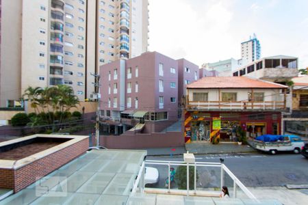 Vista da varanda de apartamento à venda com 3 quartos, 84m² em Vila Valparaíso, Santo André
