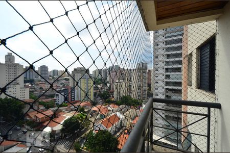 Varanda da Sala de apartamento para alugar com 2 quartos, 50m² em Chácara Inglesa, São Paulo