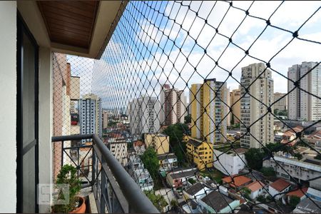 Varanda da Sala de apartamento para alugar com 2 quartos, 50m² em Chácara Inglesa, São Paulo