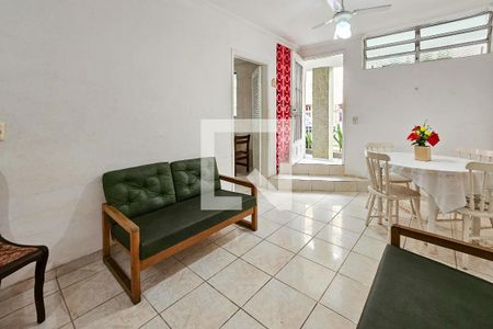 Sala de apartamento para alugar com 2 quartos, 75m² em Jardim Praiano, Guarujá