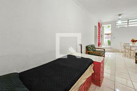 Sala de apartamento para alugar com 2 quartos, 75m² em Jardim Praiano, Guarujá