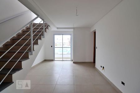 Sala de apartamento para alugar com 2 quartos, 100m² em Vila Alto de Santo André, Santo André