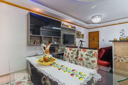 Sala de apartamento à venda com 3 quartos, 175m² em Vila Cecília Maria, Santo André