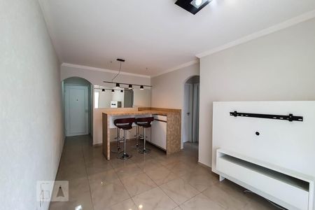 Sala de Estar/Jantar de apartamento para alugar com 2 quartos, 55m² em Bosque da Saúde, São Paulo