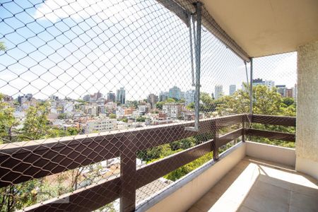 Varanda da Sala de apartamento à venda com 3 quartos, 196m² em Auxiliadora, Porto Alegre