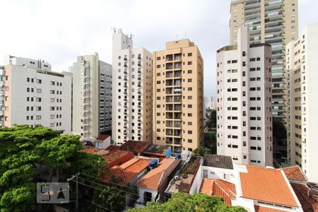 Vista  de apartamento à venda com 3 quartos, 82m² em Vila Olímpia, São Paulo