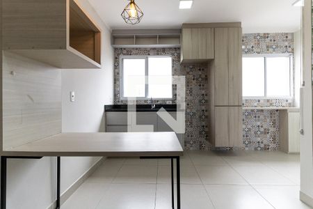 Cozinha de apartamento para alugar com 1 quarto, 35m² em Vila Marte, São Paulo