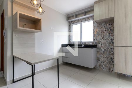 Cozinha de apartamento para alugar com 1 quarto, 35m² em Vila Marte, São Paulo