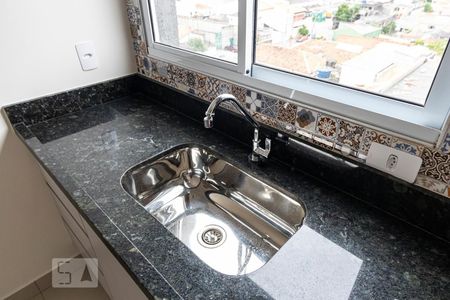 Sala e Cozinha de apartamento para alugar com 1 quarto, 35m² em Vila Marte, São Paulo