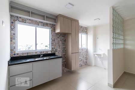 Sala e Cozinha de apartamento para alugar com 1 quarto, 35m² em Vila Marte, São Paulo