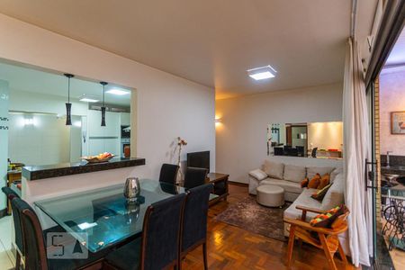 Sala de apartamento para alugar com 3 quartos, 110m² em Sion, Belo Horizonte