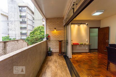 Varanda Gourmet de apartamento para alugar com 3 quartos, 110m² em Sion, Belo Horizonte