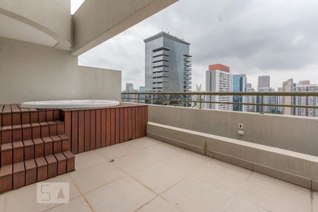 Varanda da Sala de apartamento para alugar com 3 quartos, 165m² em Brooklin Paulista, São Paulo