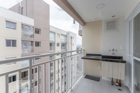 Varanda Sala de apartamento à venda com 2 quartos, 42m² em Parque Industrial Tomas Edson, São Paulo