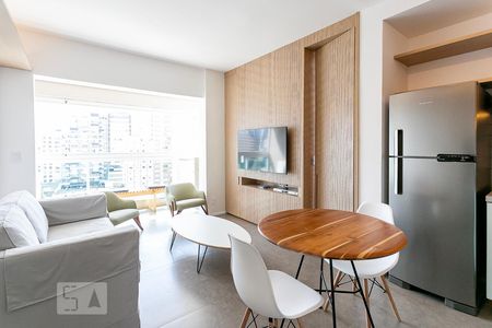 Sala de apartamento à venda com 1 quarto, 39m² em Pinheiros, São Paulo