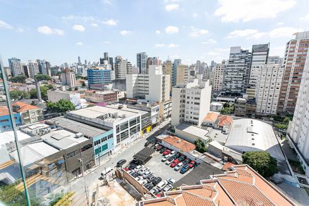 Vista da Varanda de apartamento à venda com 1 quarto, 39m² em Pinheiros, São Paulo