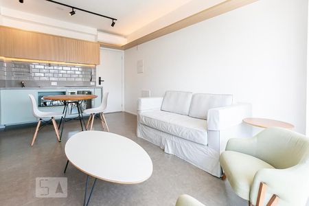 Sala de apartamento à venda com 1 quarto, 39m² em Pinheiros, São Paulo