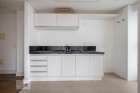 Sala - Cozinha de apartamento à venda com 1 quarto, 55m² em Consolação, São Paulo